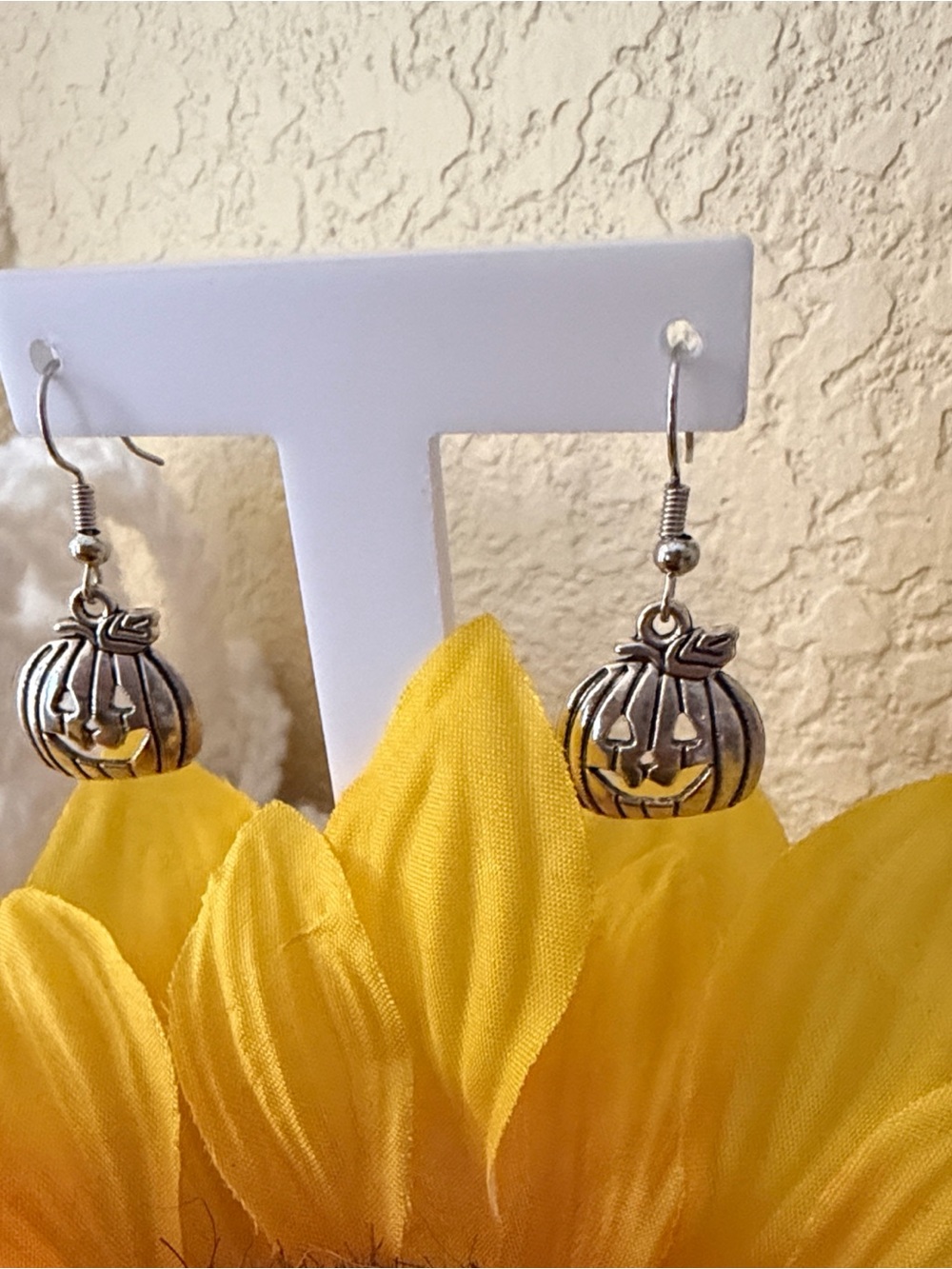 Pumpkin Dangle Earrings